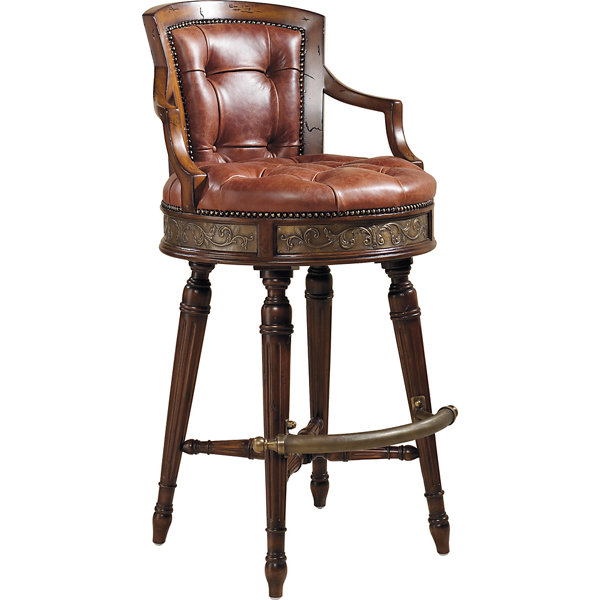 MaitlandSmith Frontier 31" Swivel Bar Stool Perigold